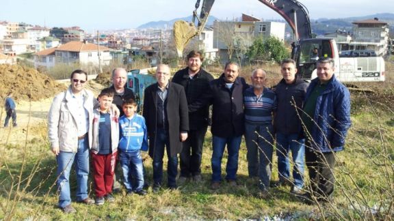 Saraçlı Mahallesine Ortaokul İnşaatı Başladı