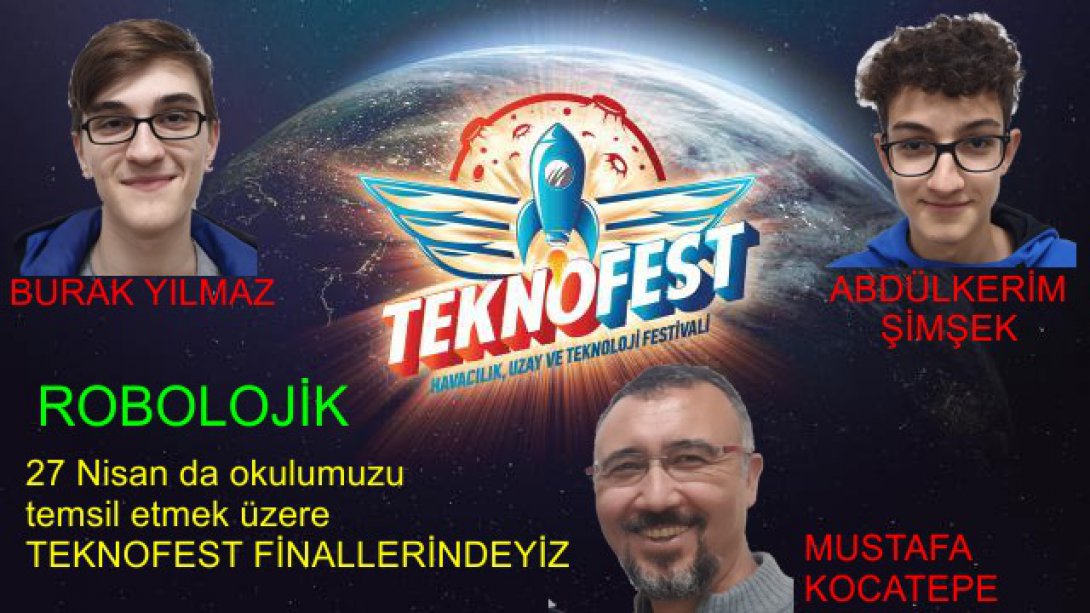 Mehmet Necati Vidinli MTAL TEKNOFEST Finallerinde