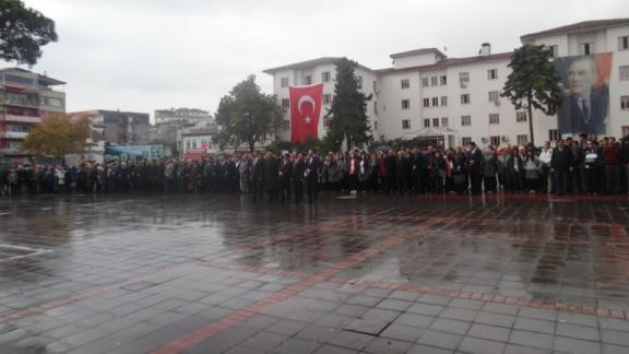 10 Kasım Atatürkü Anma Töreni 