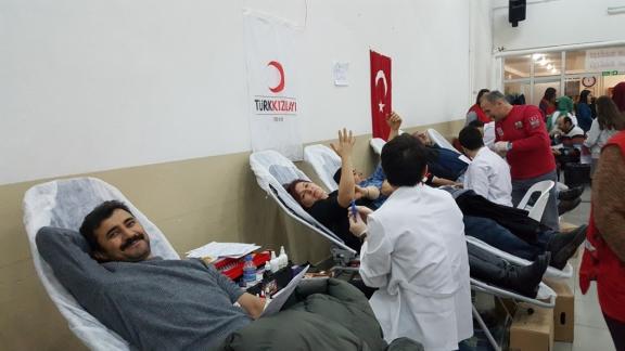 Arif Nihat Asya Mesleki ve Teknik Anadolu Lisesi, Kan Bağışı Kampanyası