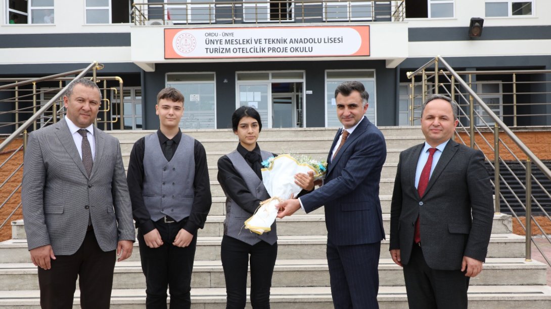 Ordu İl Milli Eğitim Müdürümüz Sn Mehmet Fatih VARGELOĞLU İlçemizi Ziyaret Etti