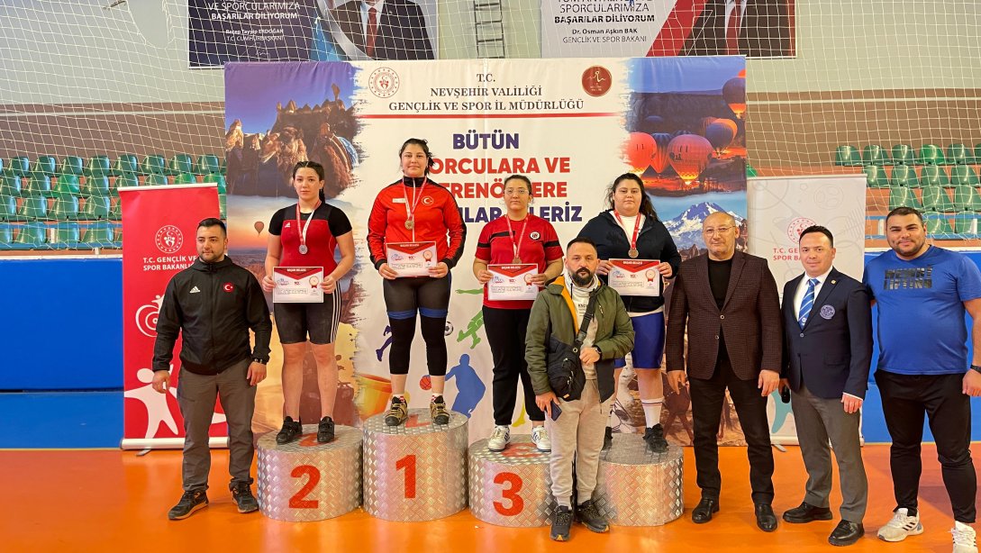 Okul Sporları Gençler A/B Kız Türkiye Halter Şampiyonasında, Ünye Arif Nihat Asya M.T.A.L Öğrencimiz Tuğçe KAYGUSUZ Türkiye Şampiyonu Olmuştur