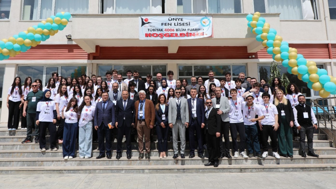 Ünye Fen Lisemizde Tübitak 4006 Bilim Fuarı Açılışı Gerçekleştirildi 