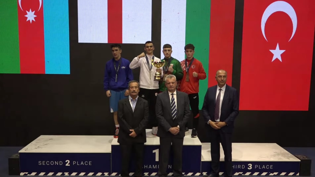 Öğrencimizden Avrupa Üçüncülüğü 